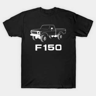 1978 F150 White Print T-Shirt